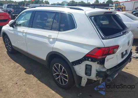 2020 Volkswagen Tiguan 2.0T Se/2.0T Se R-Line Black/2.0T Sel из США, поврежденный, VIN 3VV2B7AX4LM091767